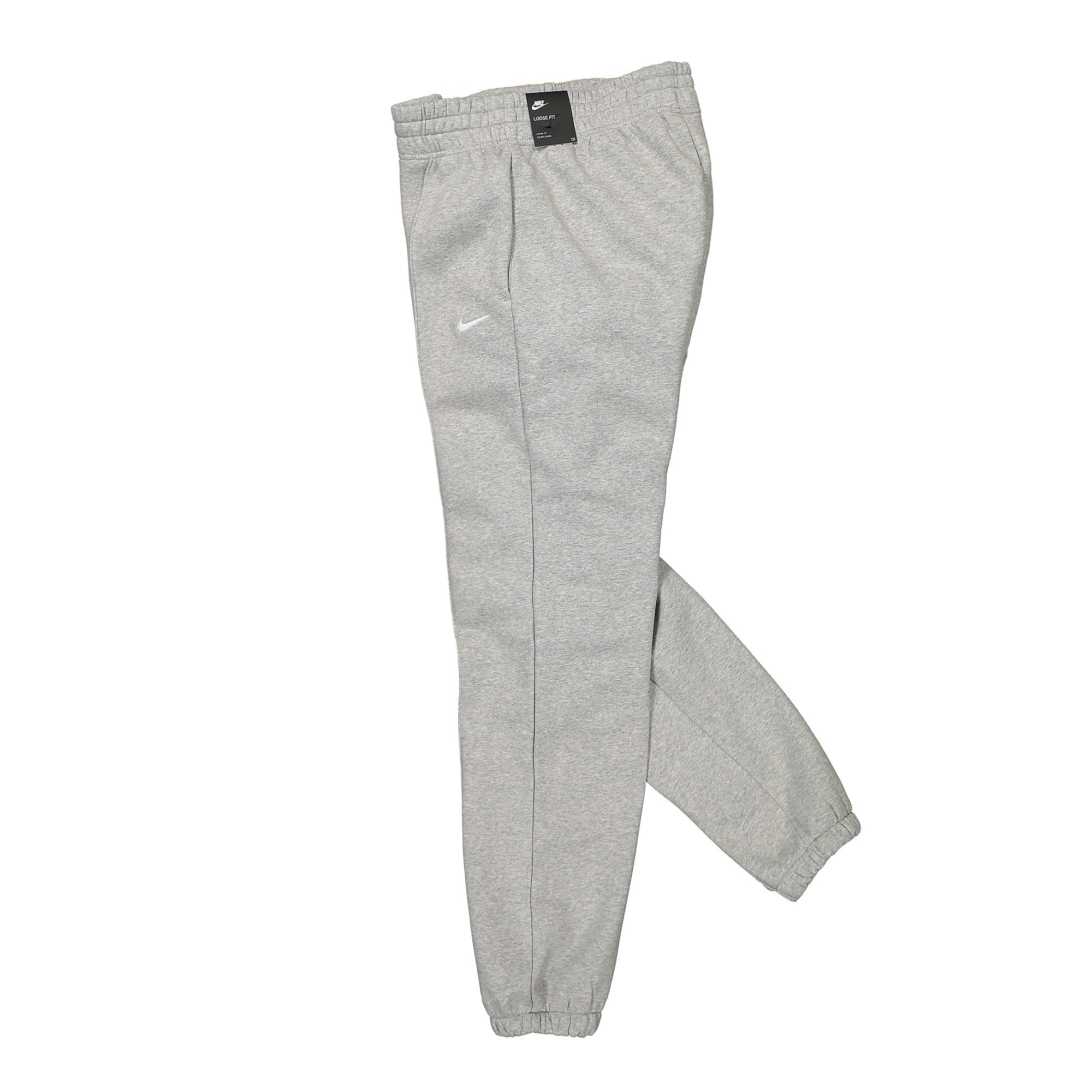 Nike Wmns NSW Essentials Collection Fleece Pant Dark Grey Heather / White Sweat & Track Pants Close-up | Overkill