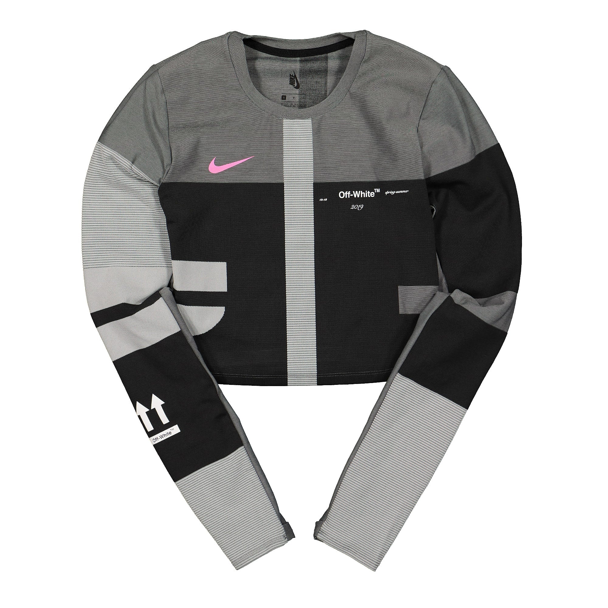 Nike Off-White x Nike Wmns NRG Easy Run Top Black Tops BV8042 010 | Overkill