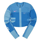 Nike Off-White x Nike Wmns NRG Easy Run Top Photo Blue Tops BV8042 406 | Overkill