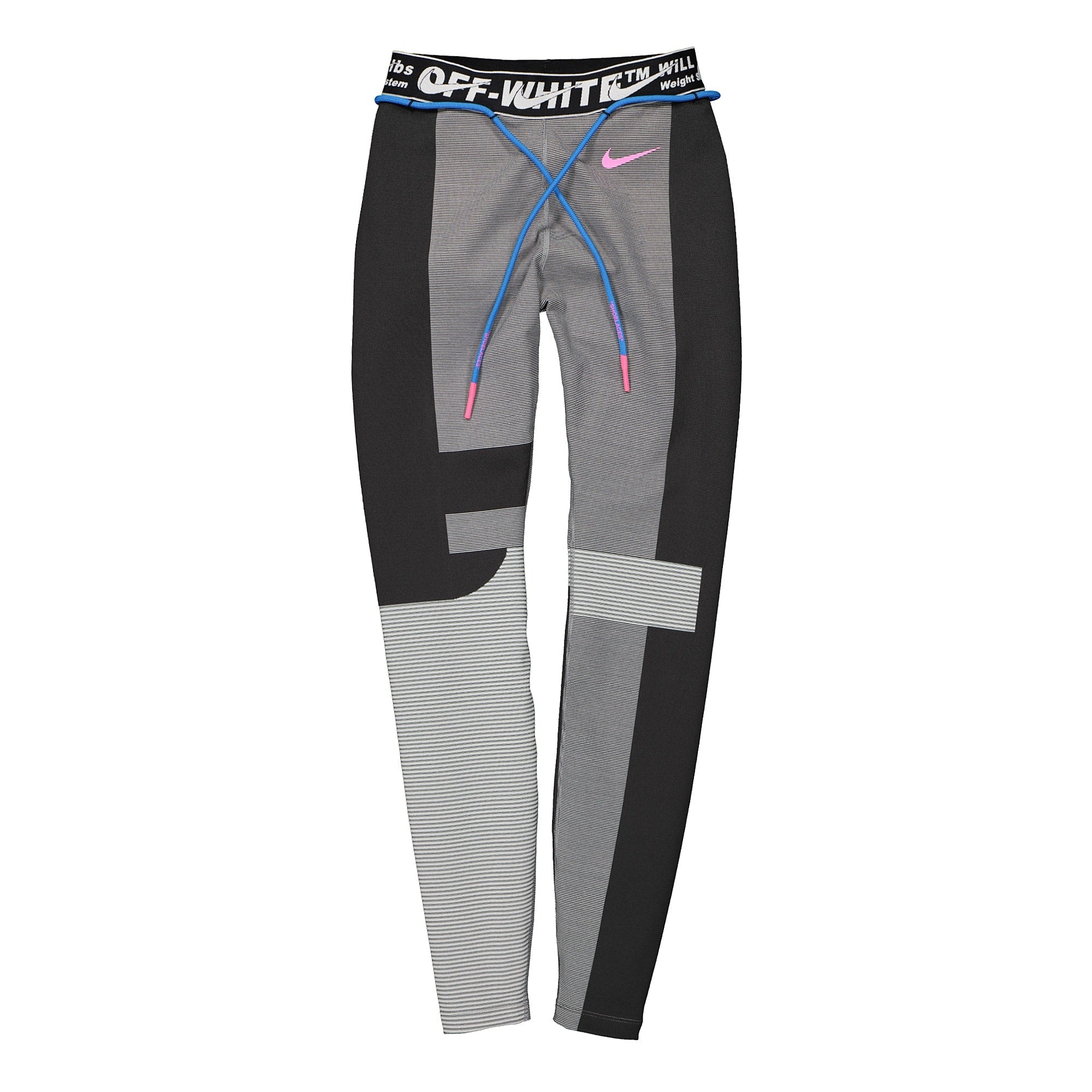 Nike Off-White x Nike Wmns NRG Easy Run Tight Oil Grey / Vast Grey Sweat & Track Pants BV8043 010 | Overkill