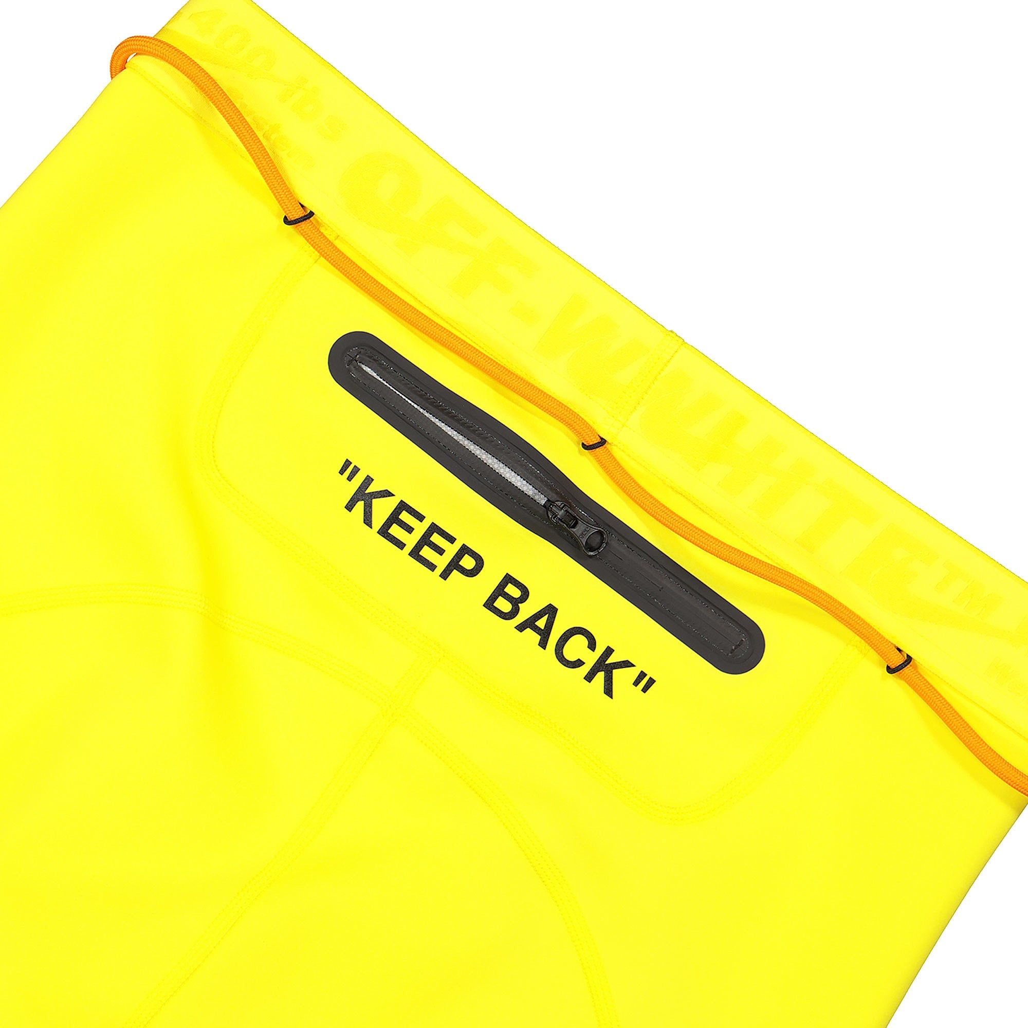 Nike Off-White x Nike Wmns NRG AS Tight Utility Yellow Sweat & Track Pants Detailfoto | Overkill