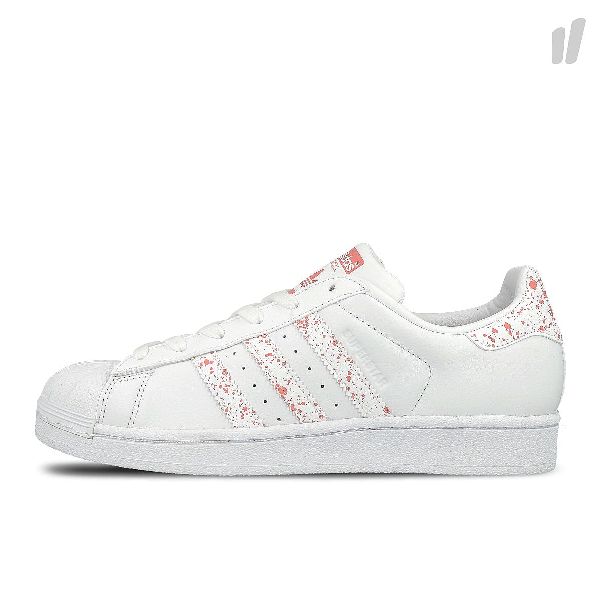adidas wmns superstar Footwear White / Footwear White / Tactile Rose  BY2951 | Overkill