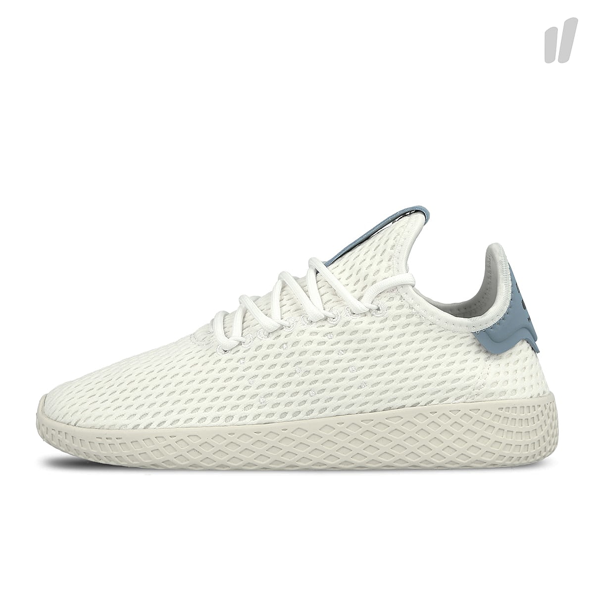 adidas pw tennis hu Footwear White / Footwear White / Tactile Blue Sneakers BY8718 | Overkill