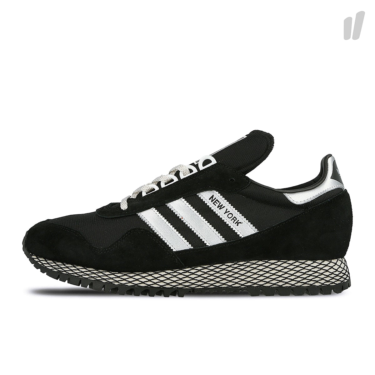 adidas new york Core Black / Silver Metallic / Core Black Sneakers BY9339 | Overkill