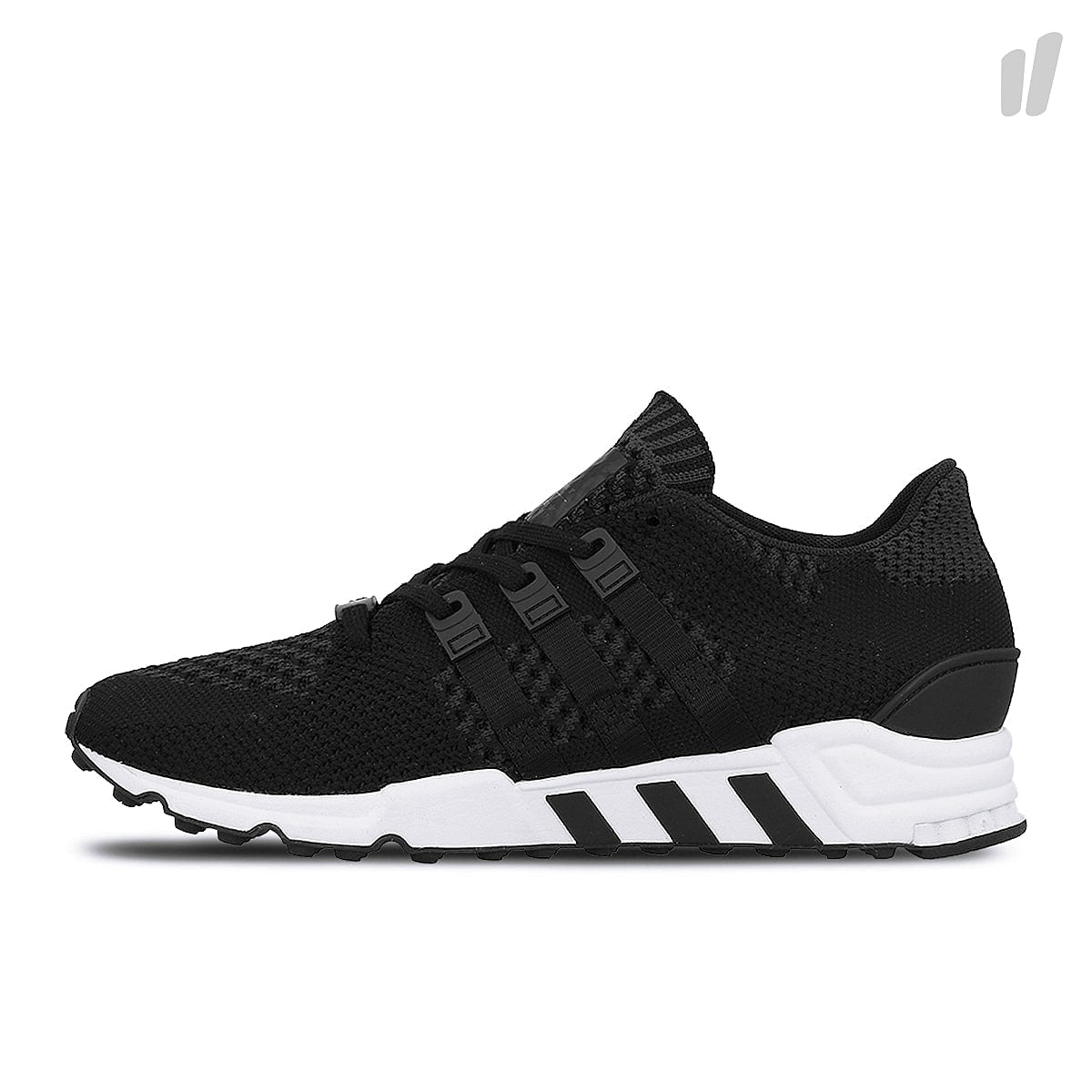 adidas equipment support refined primeknit Core Black / Core Black / Footwear White Sneakers BY9603 | Overkill