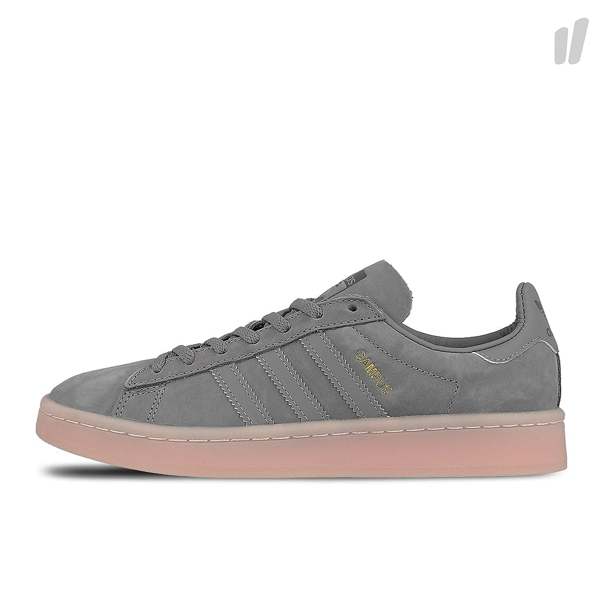 adidas wmns campus Grey Heather / Grey Heather / Ice Pink  BY9838 | Overkill
