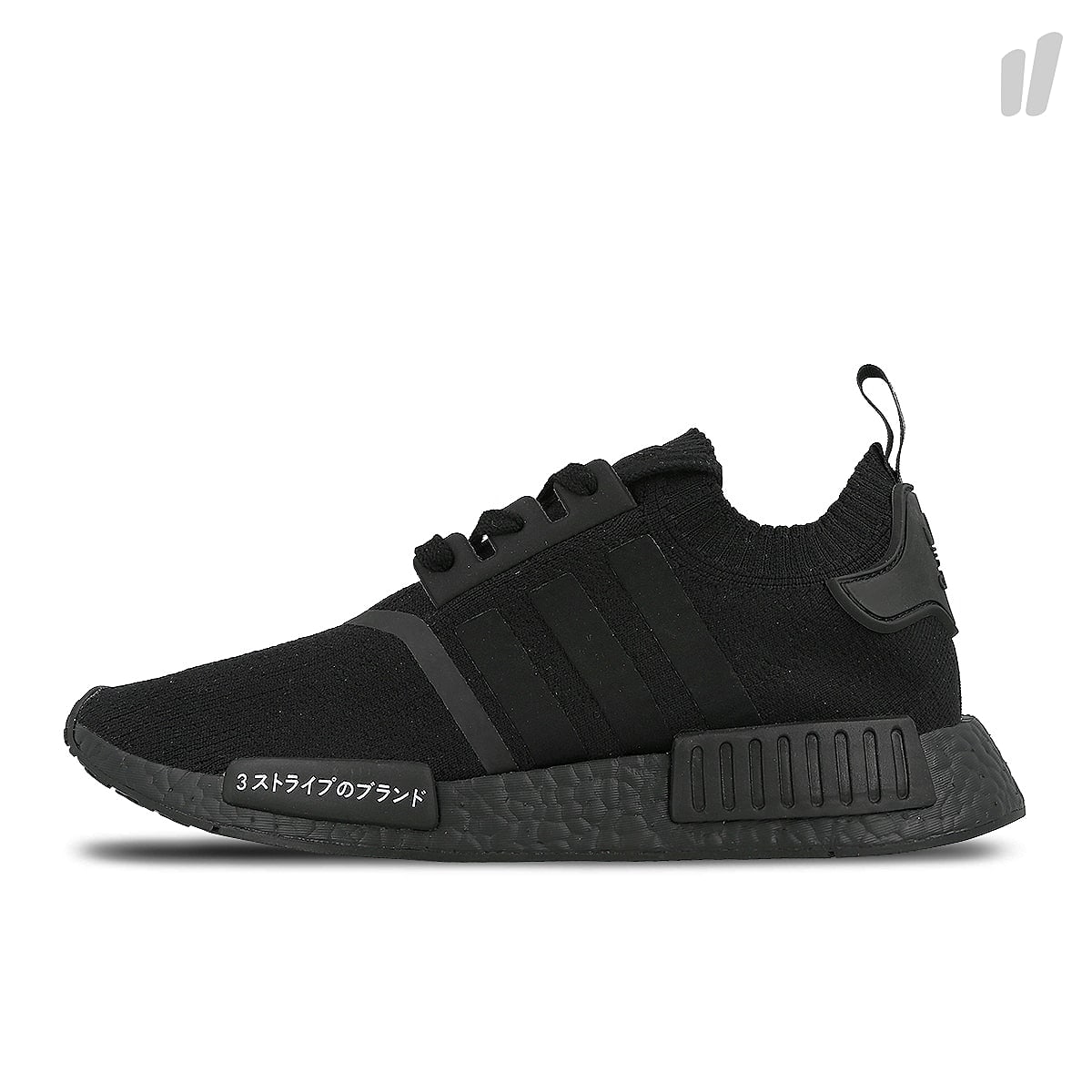 adidas nmd r1 primeknit Core Black / Core Black / Core Black Sneakers BZ0220 | Overkill