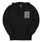 Pleasures Joy Division x Pleasures Up Zip Hoody Black Hoodies C19W102013 | Overkill