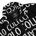 Carlo Colucci Teddy Jacket Black / White Jackets Close-up | Overkill