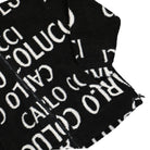 Carlo Colucci Teddy Jacket Black / White Jackets Detailfoto | Overkill