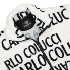 Carlo Colucci Teddy Jacket White / Black Jackets Close-up | Overkill