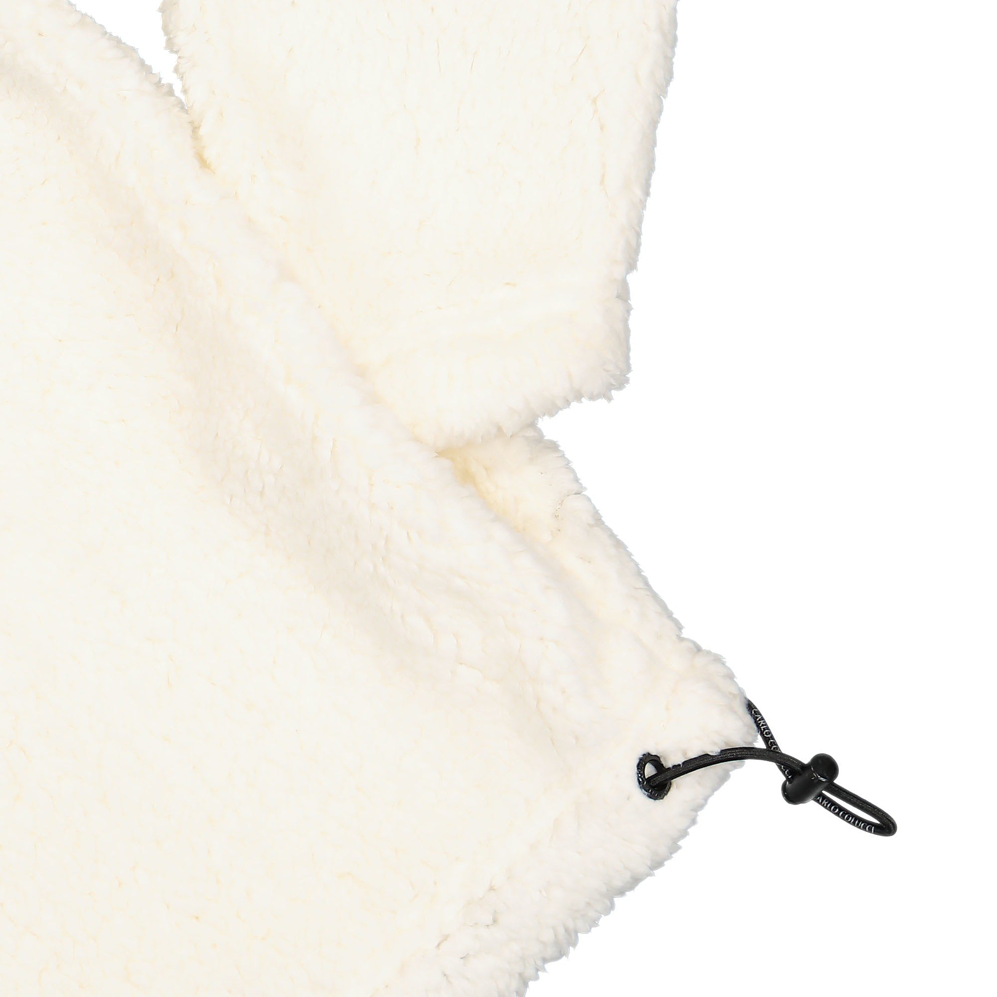 Carlo Colucci Teddy Jacket White Jackets Material | Overkill