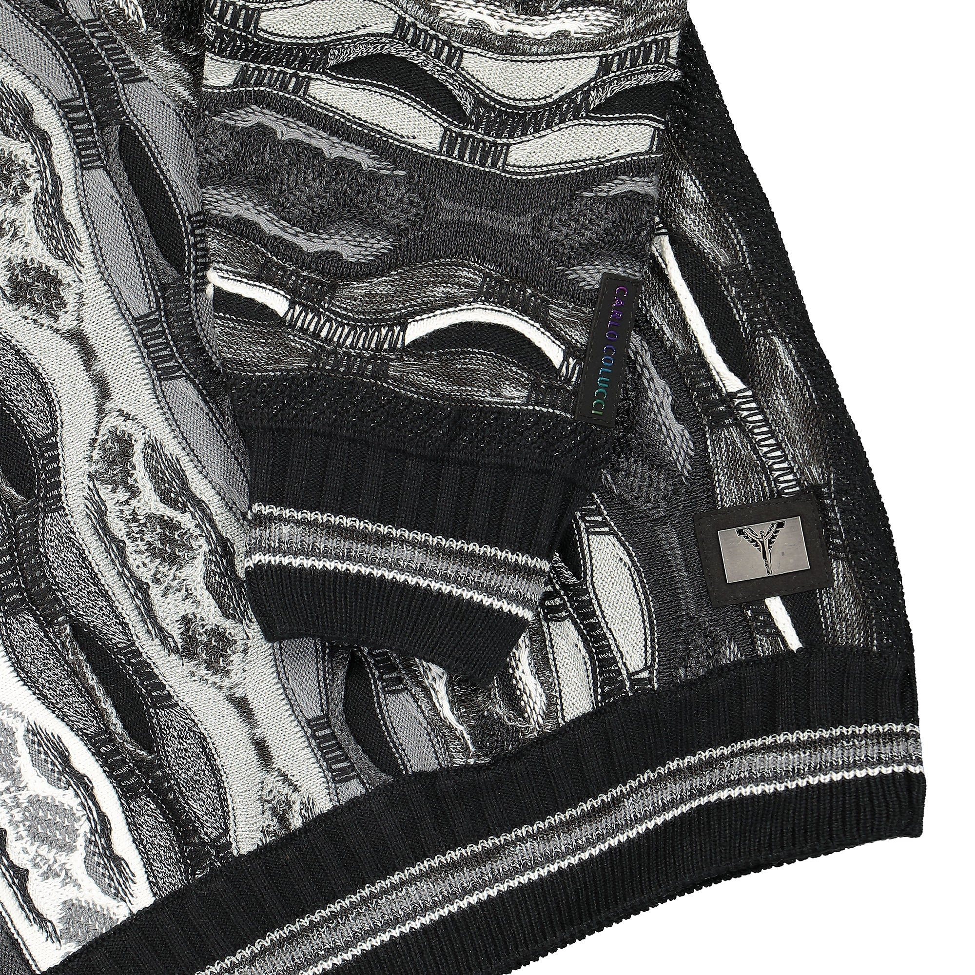 Carlo Colucci Pullover Multicolor Sweatshirts Detailfoto | Overkill