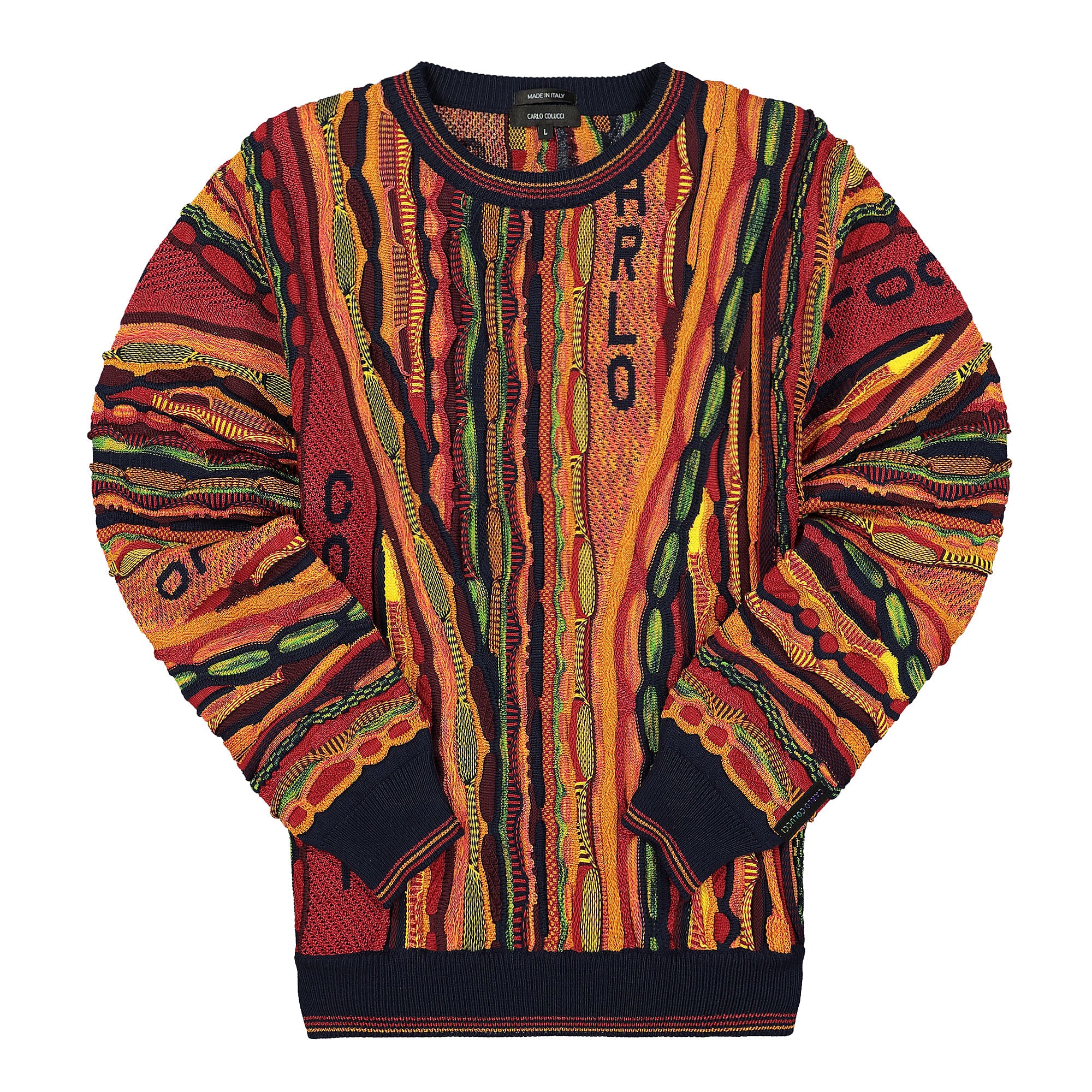 Carlo Colucci Pullover Multicolor Sweatshirts C9807 102 | Overkill
