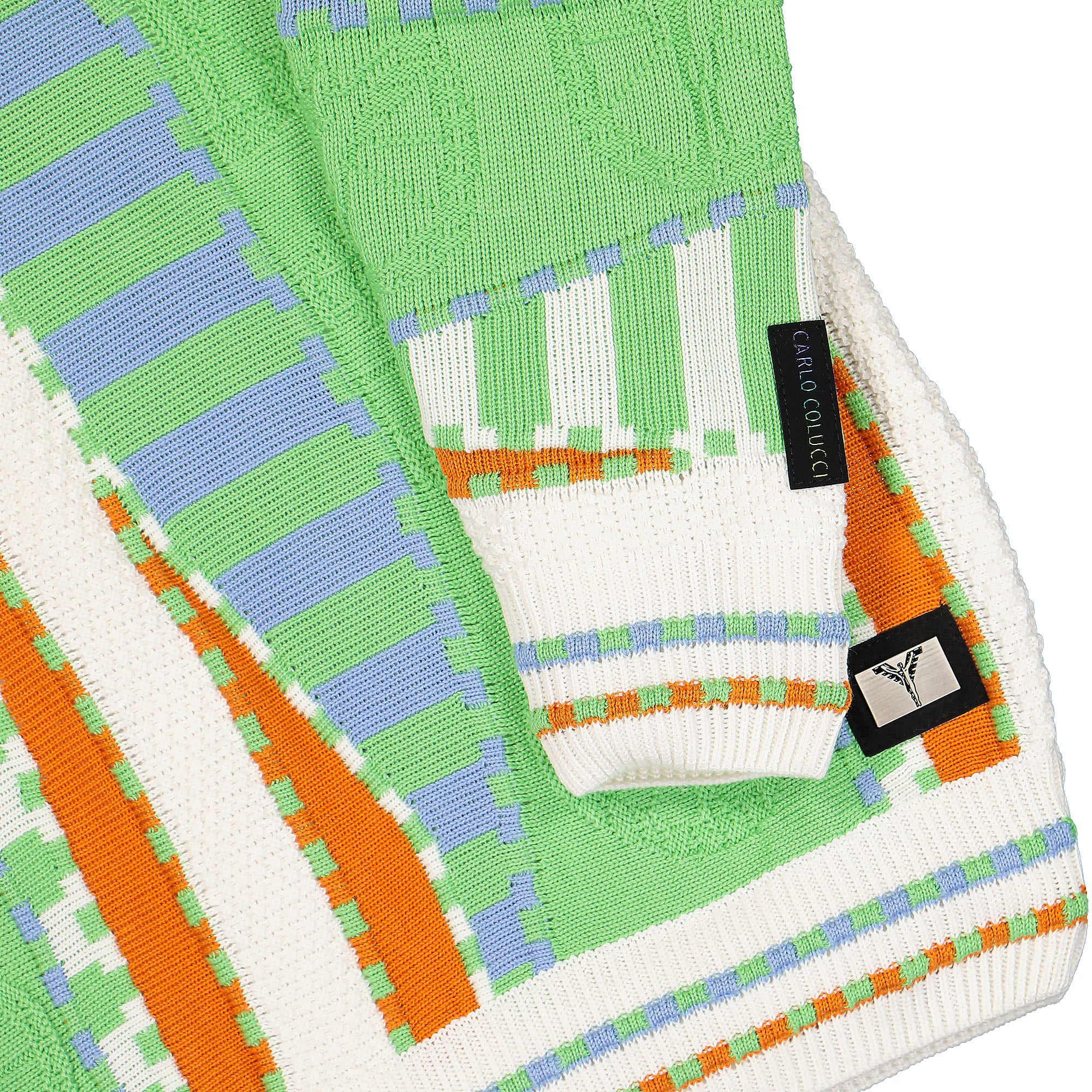 Carlo Colucci Pullover Multicolor Sweatshirts Detailfoto | Overkill