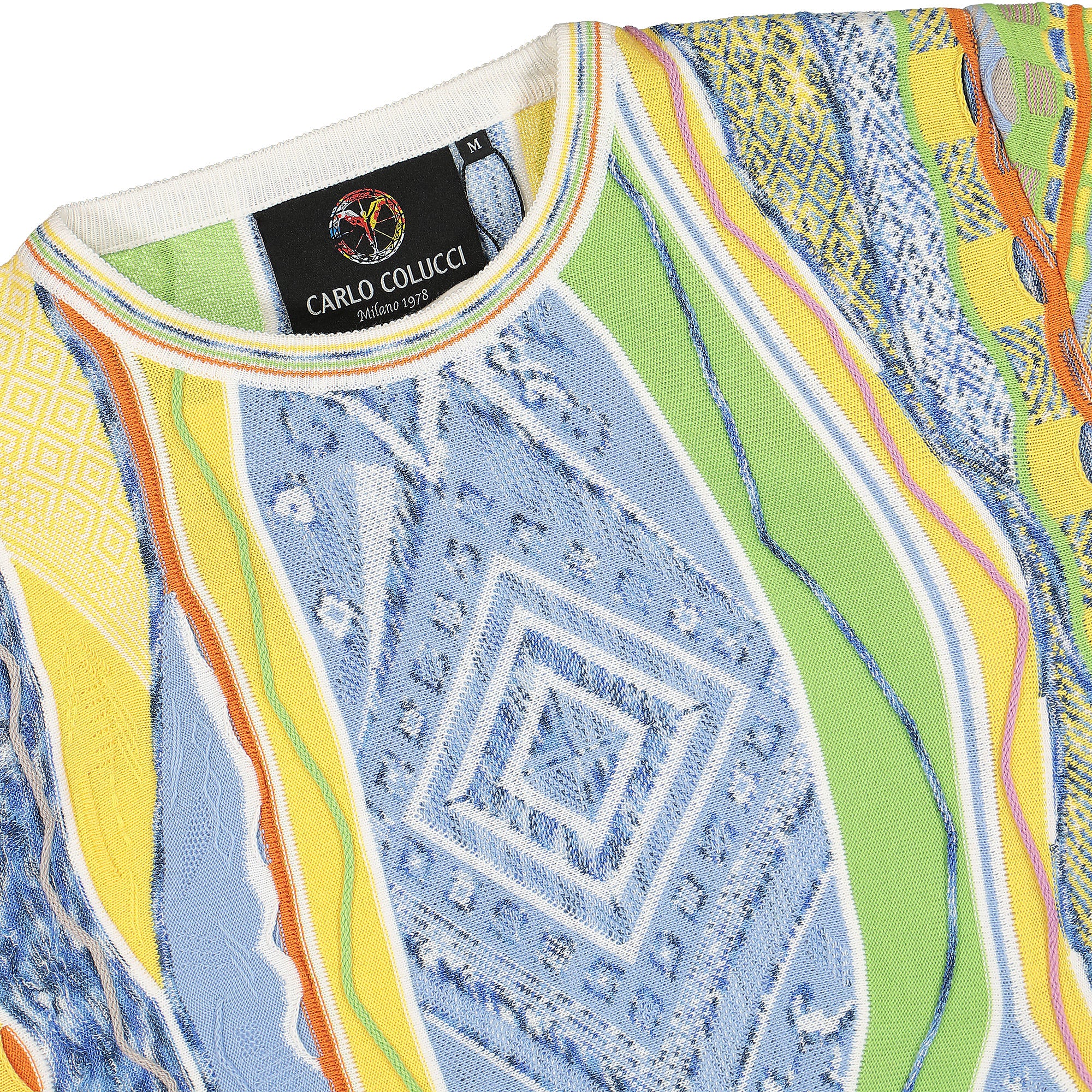 Carlo Colucci Pullover Multicolor Sweatshirts Close-up | Overkill