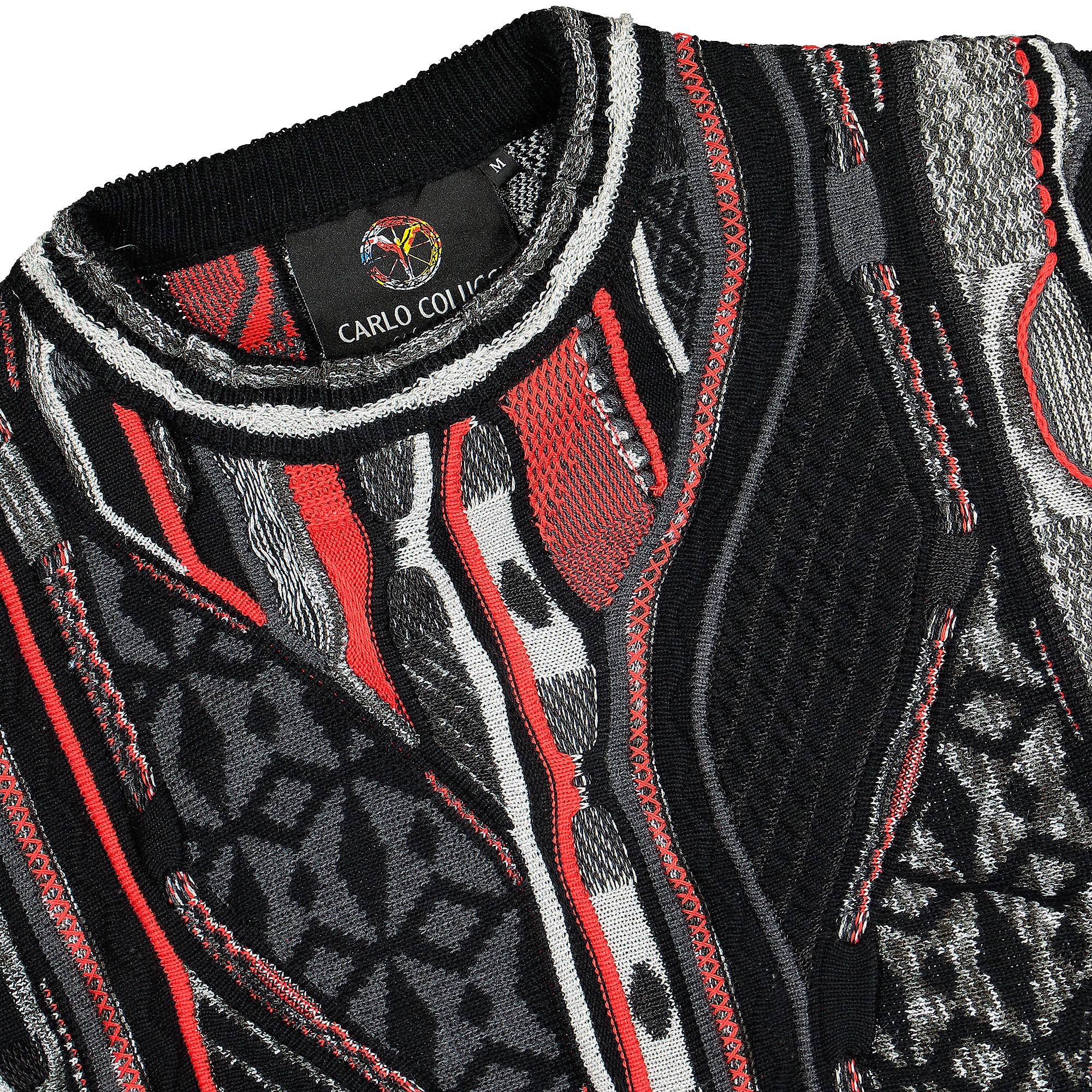 Carlo Colucci Pullover Multicolor Sweatshirts Close-up | Overkill