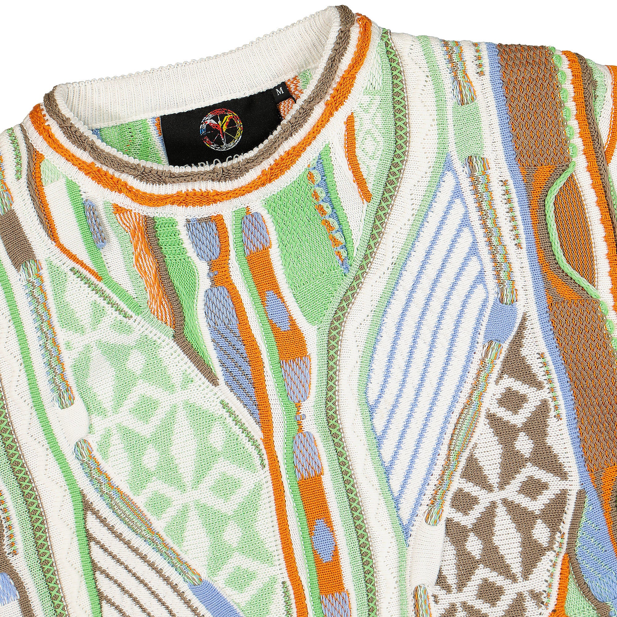 Carlo Colucci Pullover Multicolor Sweatshirts Close-up | Overkill