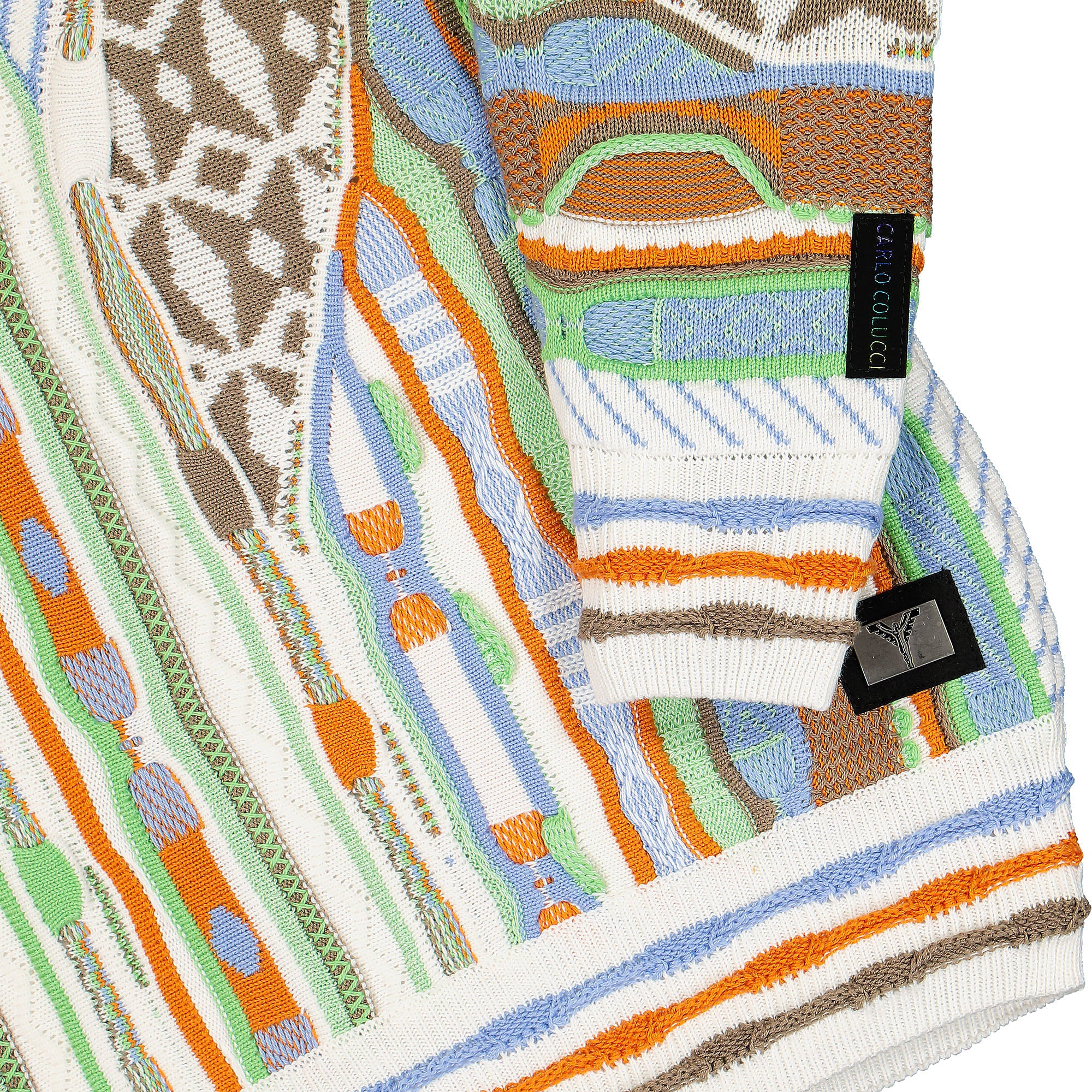 Carlo Colucci Pullover Multicolor Sweatshirts Detailfoto | Overkill