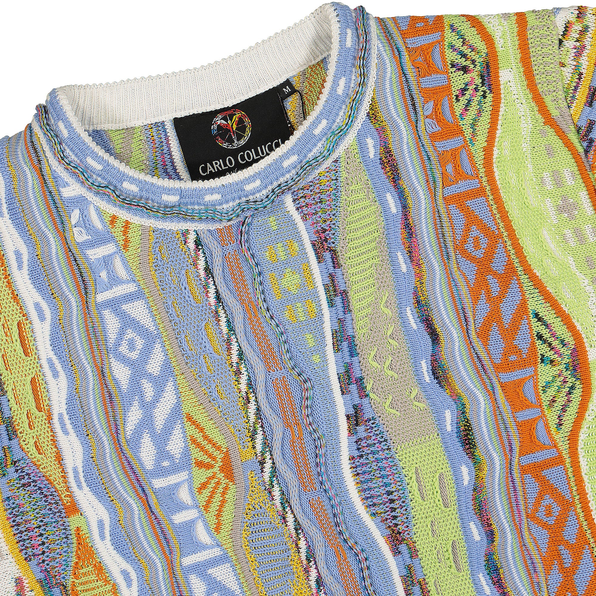 Carlo Colucci Pullover Multicolor Sweatshirts Close-up | Overkill
