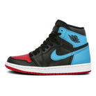 Jordan Air Jordan Wmns 1 Retro High OG Black / DK Powder Blue - Gym Red  CD0461 046 | Overkill