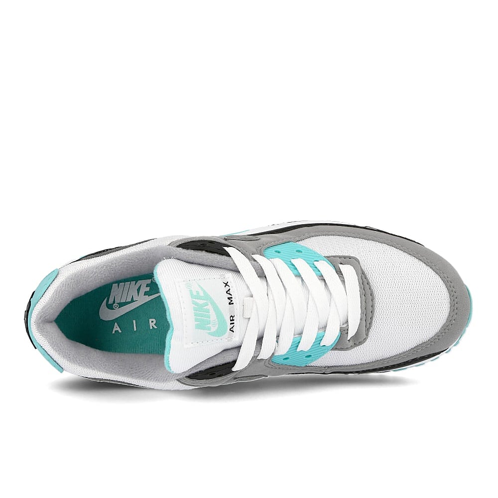 Nike wmns air max 90 White / Particle Grey - Hyper Turquoise - Black  Detail view 1 | Overkill