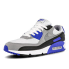 Nike air max 90 White / Particle Grey - Hyper Royala - Black  Detailfoto | Overkill