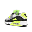 Nike air max 90 White / Particle Grey - Volt - Black  Close-up | Overkill