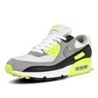 Nike air max 90 White / Particle Grey - Volt - Black  Detailfoto | Overkill