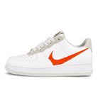 Nike air force 1 07 lv8 White / Total Orange - Summit White - Black  CD0888 100 | Overkill