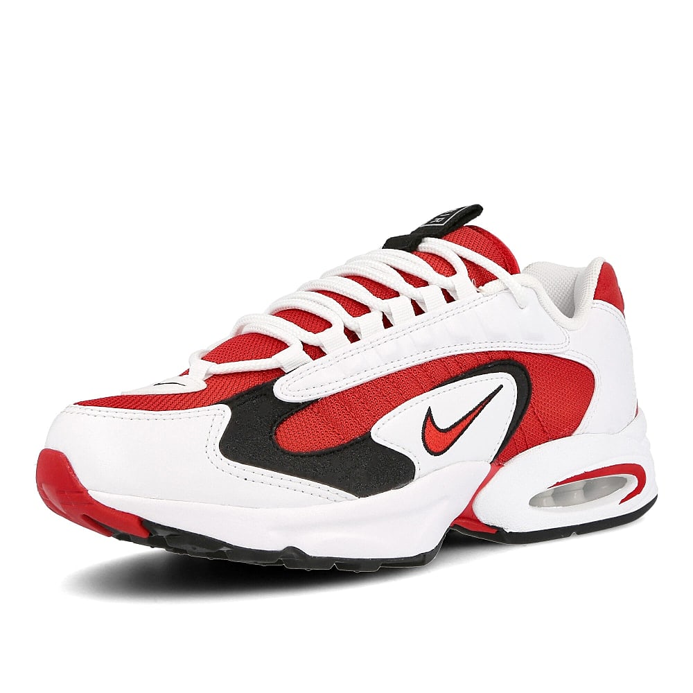 Nike air max triax 96 White-Gym Red - Black - Soar Low Top Sneakers  Close Up | Overkill