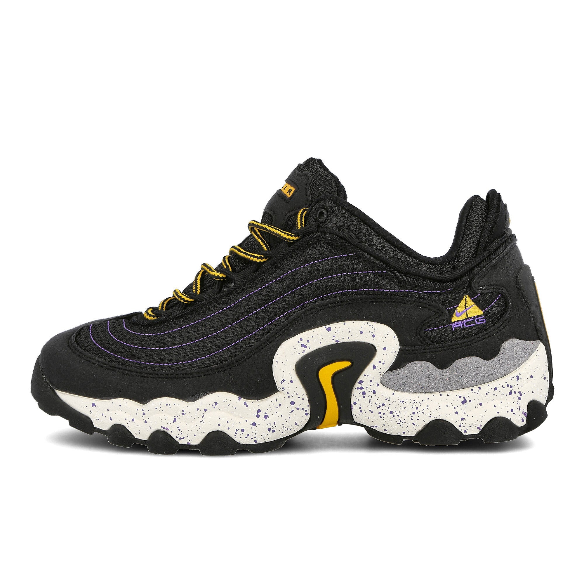 Nike acg air skarn Black-University Gold - Psychic Purple Low Top Sneakers CD2189 002 | Overkill