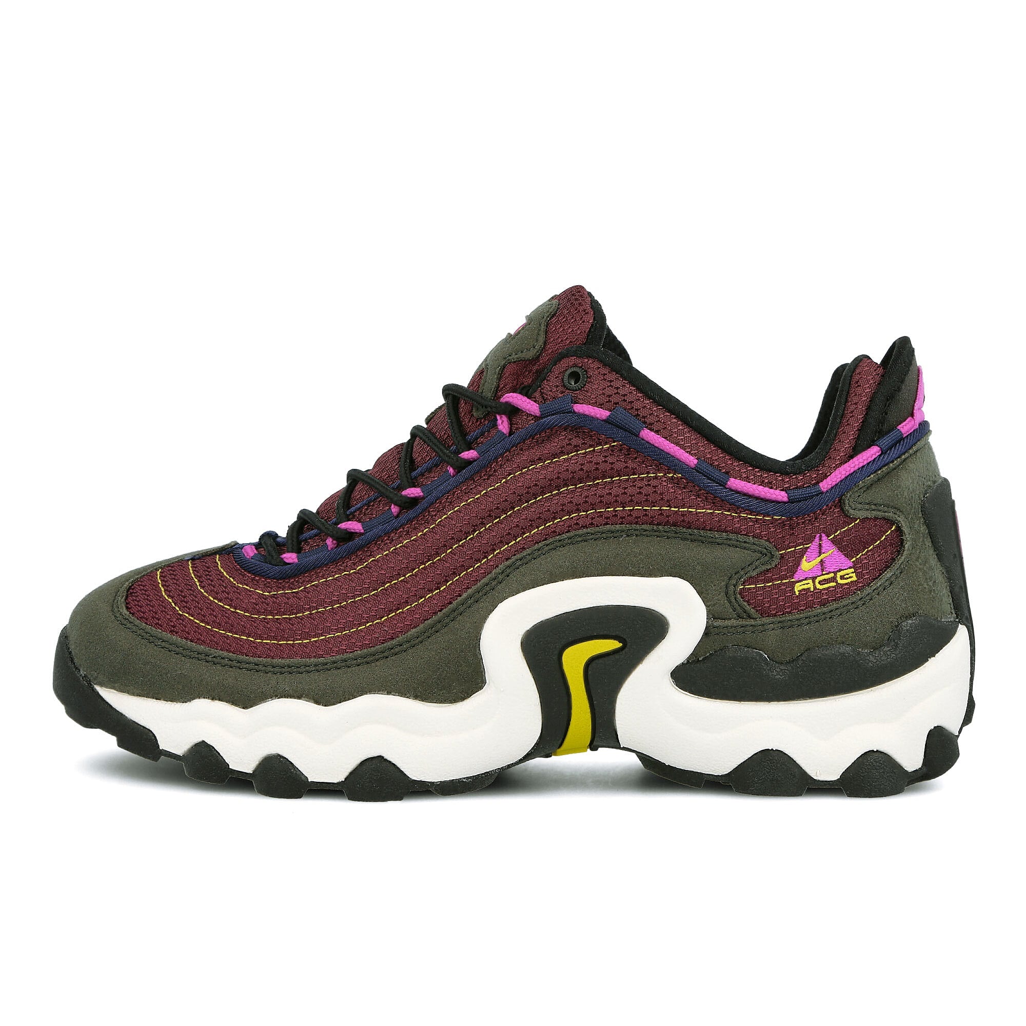 Nike acg air skarn Sequoia-Vivid Purple - Bright Citron Low Top Sneakers CD2189 300 | Overkill
