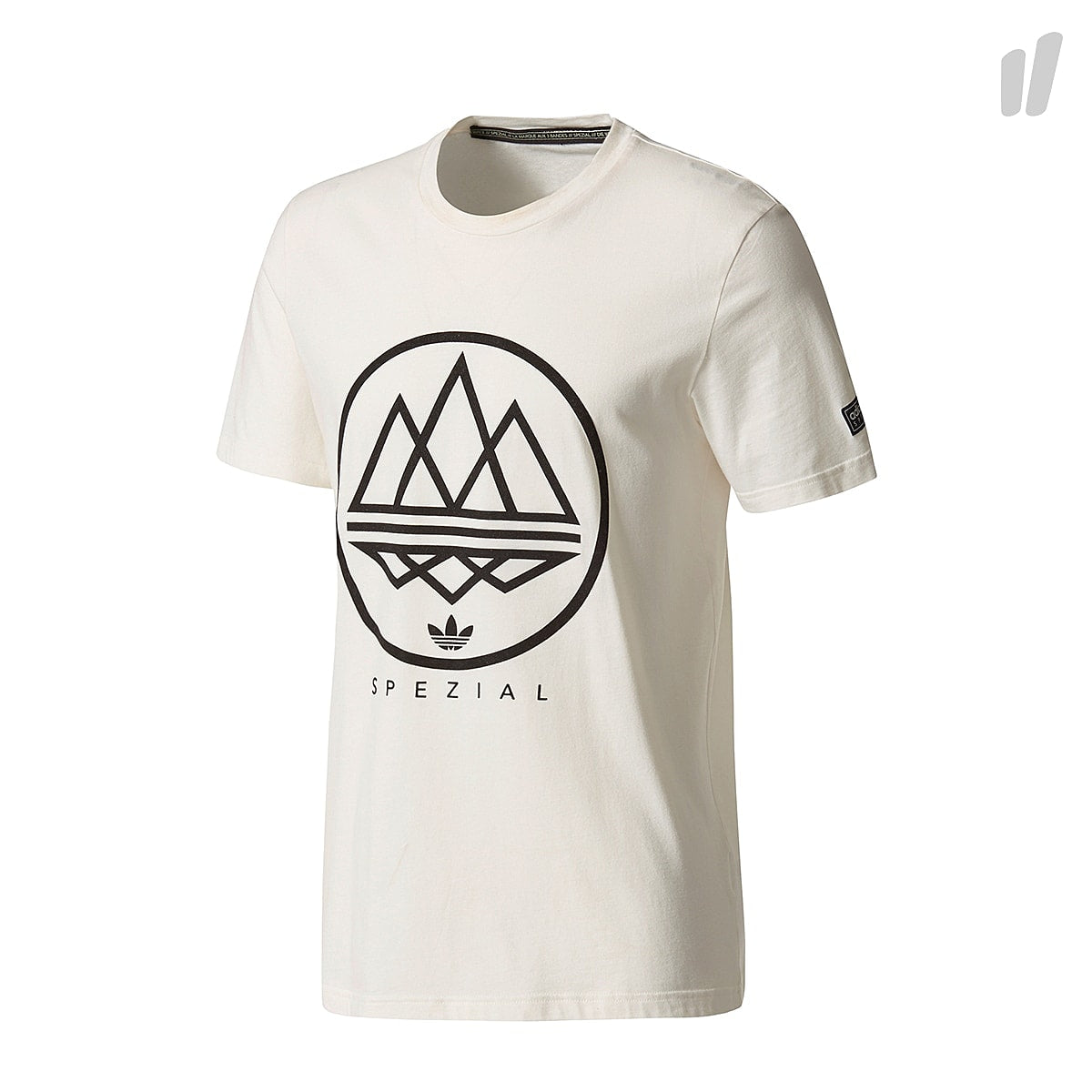 adidas SPZL Mod Trefoil Tee Chalk White / Punjab T-Shirts CD2450 | Overkill