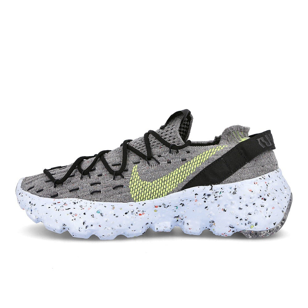 Nike wmns space hippie 04 Grey / Volt - Black - Dark Smoke Grey  CD3476 001 | Overkill