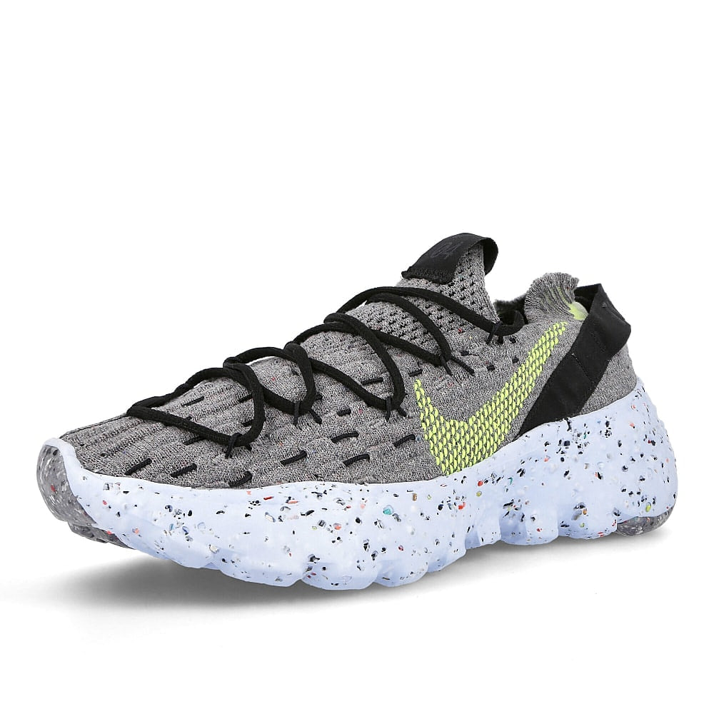 Nike wmns space hippie 04 Grey / Volt - Black - Dark Smoke Grey  Detailfoto | Overkill