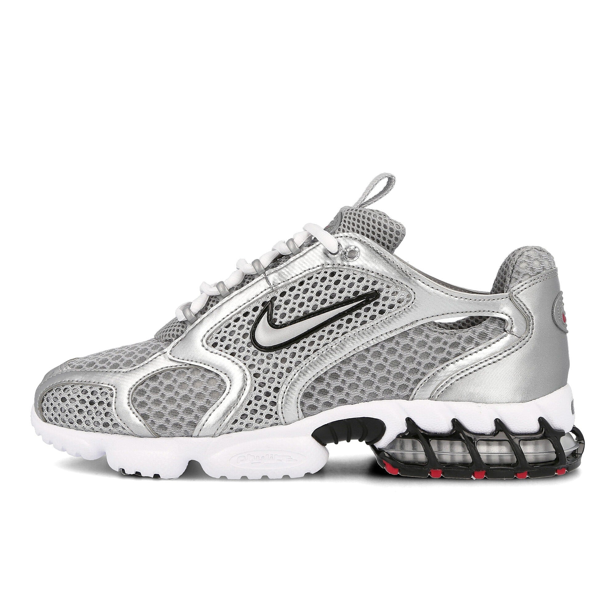 Nike wmns air zoom spiridon cage 2 Lt Smoke Grey-Metallic Silver Sneakers CD3613 001 | Overkill