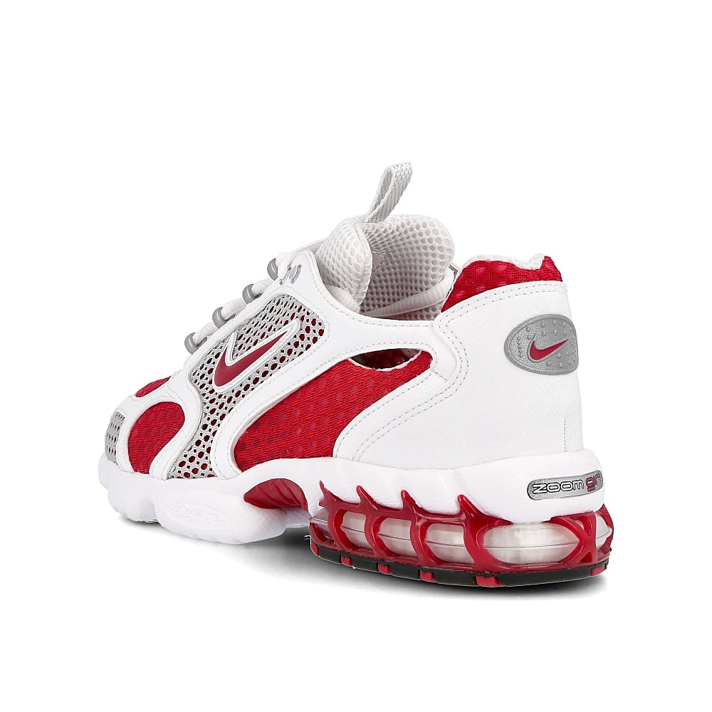 Nike wmns air zoom spiridon cage 2 Cardinal Red / Cardinal Red - White  Close-up | Overkill