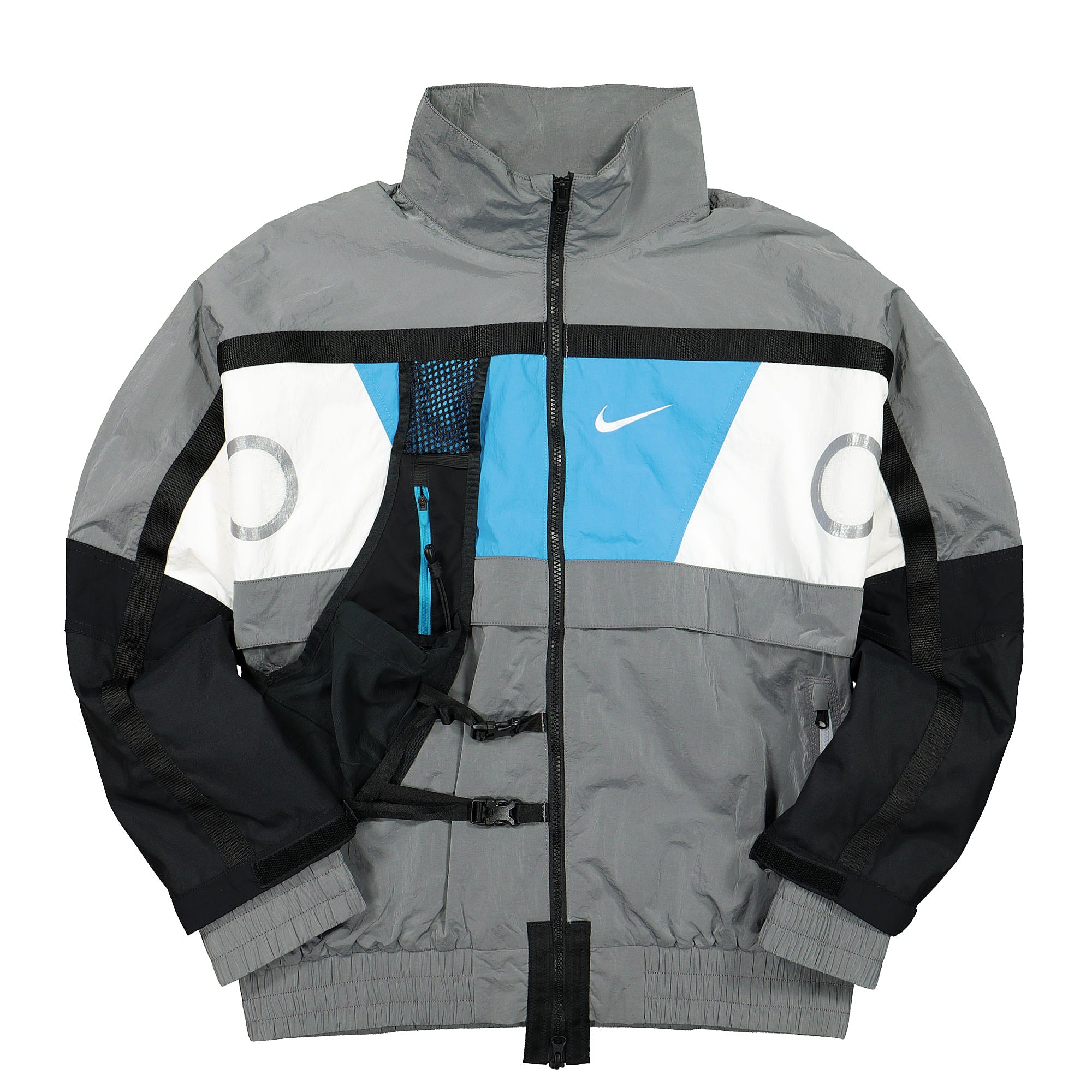 Nike NRG ISPA Jacket HD Wolf Grey / Summit White - LT Current Blue Jackets CD6368 012 | Overkill