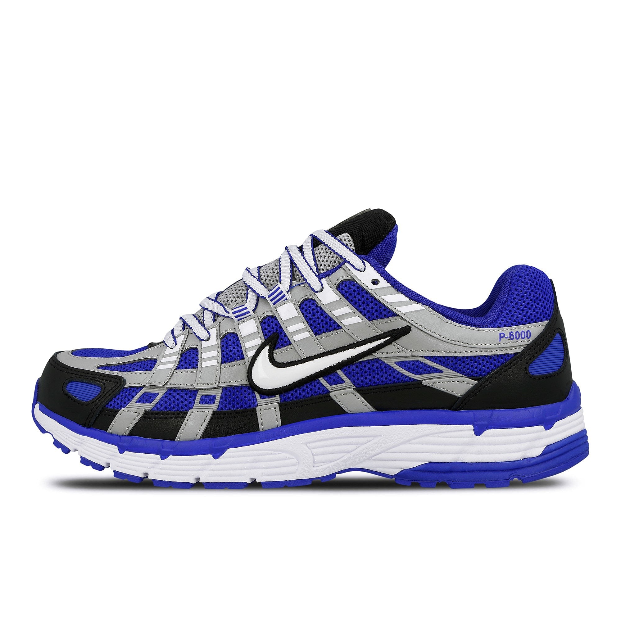 Nike p-6000 Racer Blue-White - Black - FLT Silver Low Top Sneakers CD6404 400 | Overkill