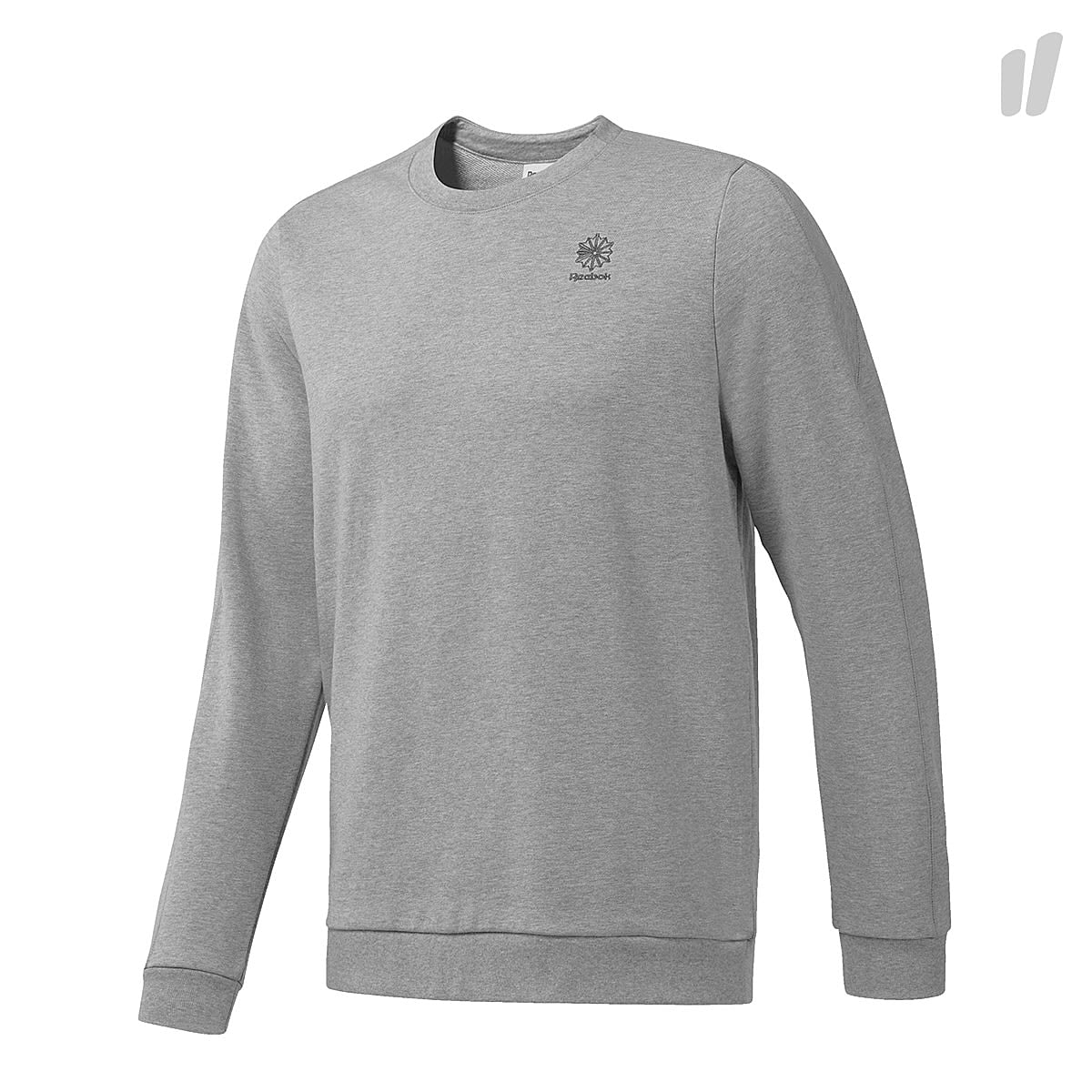 Reebok F FT Crew Sweater Medium Grey Heather Sweatshirts CD6616 | Overkill