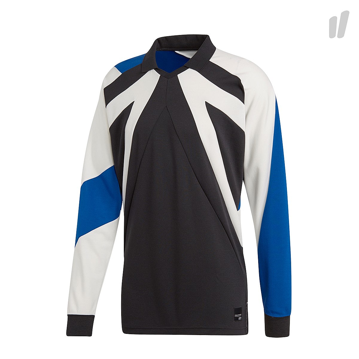 adidas Equipment 18 Longsleeve Black / Collegiate Royal Longsleeves CD6845 | Overkill