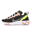 Nike wmns react element 55 premium Black-Volt - Coral Stardust Sneakers CD6964 002 | Overkill