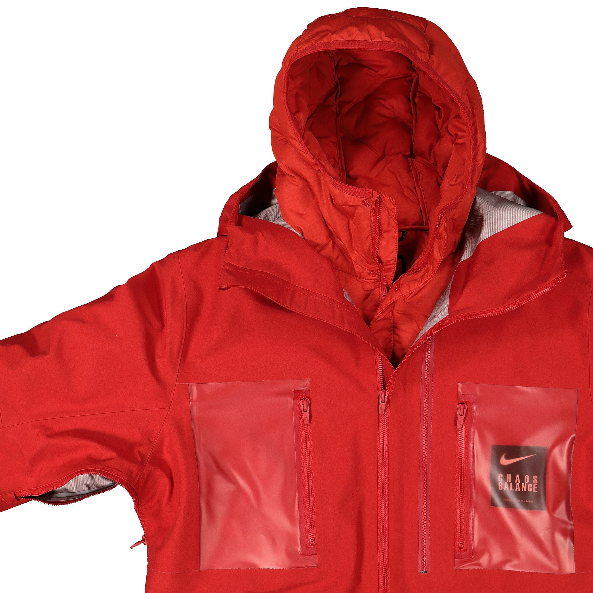 Nike Undercover x Nike NRG TC Parka Fish Tail 3l Sport Red / White Parkas Close-up | Overkill