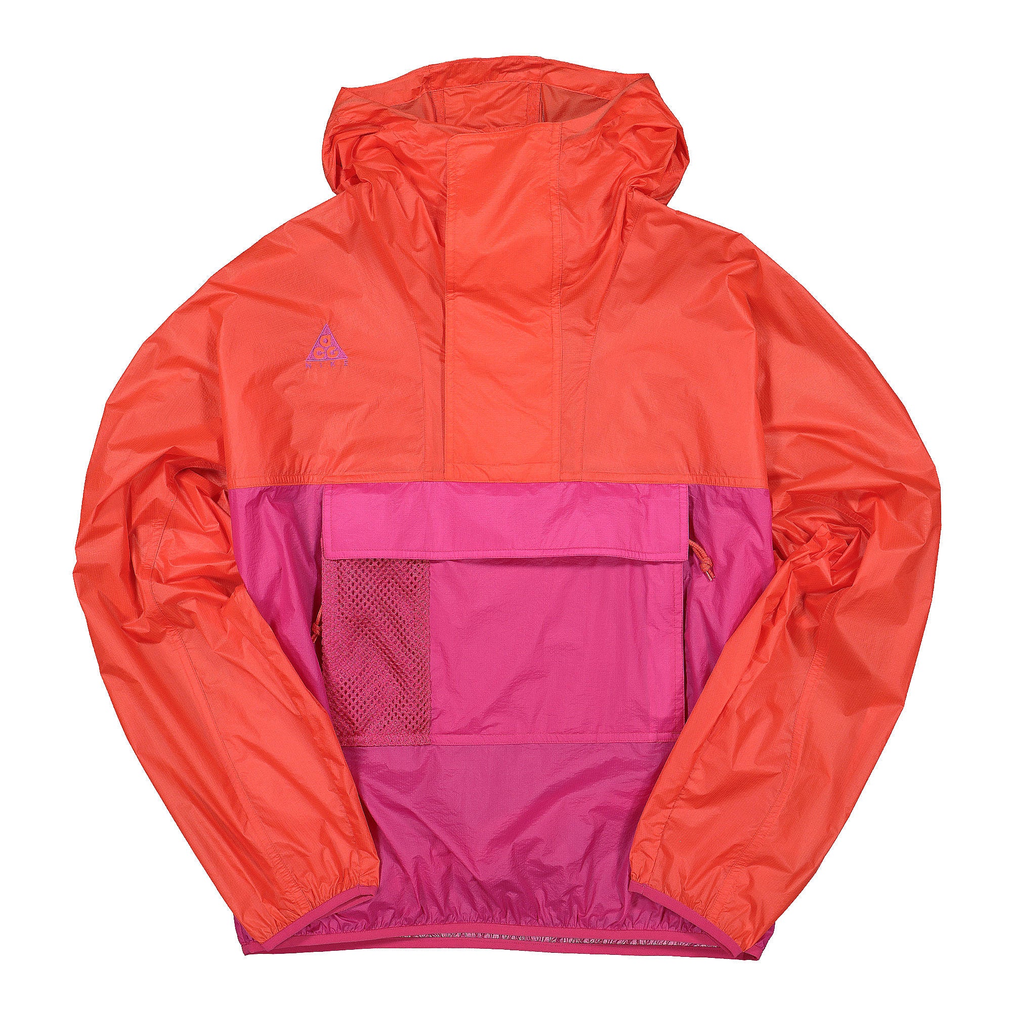 Nike NRG ACG Anorak HD Habanero Red / Sport Fuchsia / Sport Fuchsia Jackets CD7634 634 | Overkill