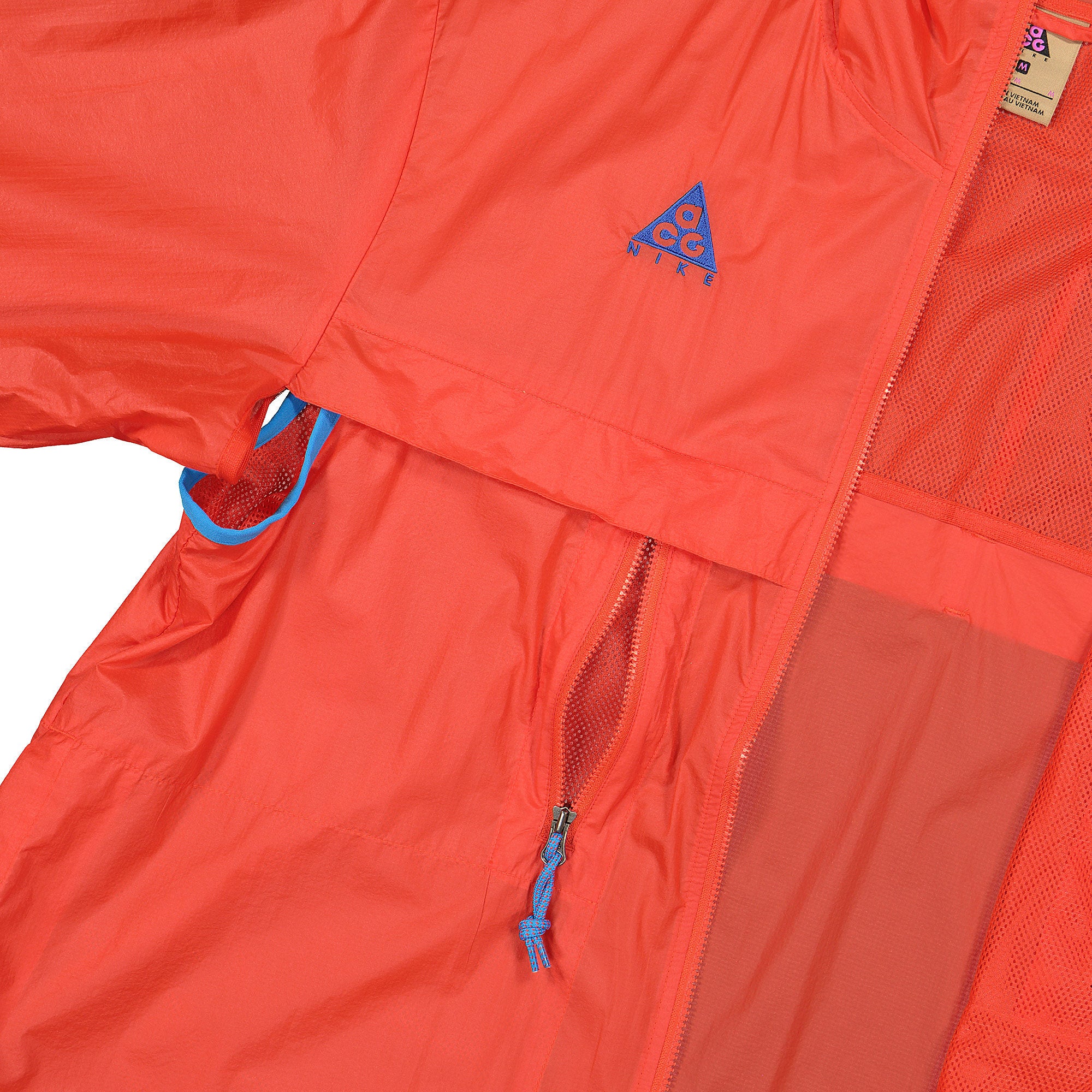Nike Wmns ACG Jacket HD Habanero Red Jackets Close-up | Overkill