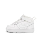 Nike court borough mid 2 td White-White - White Sneakers CD7784 100 | Overkill