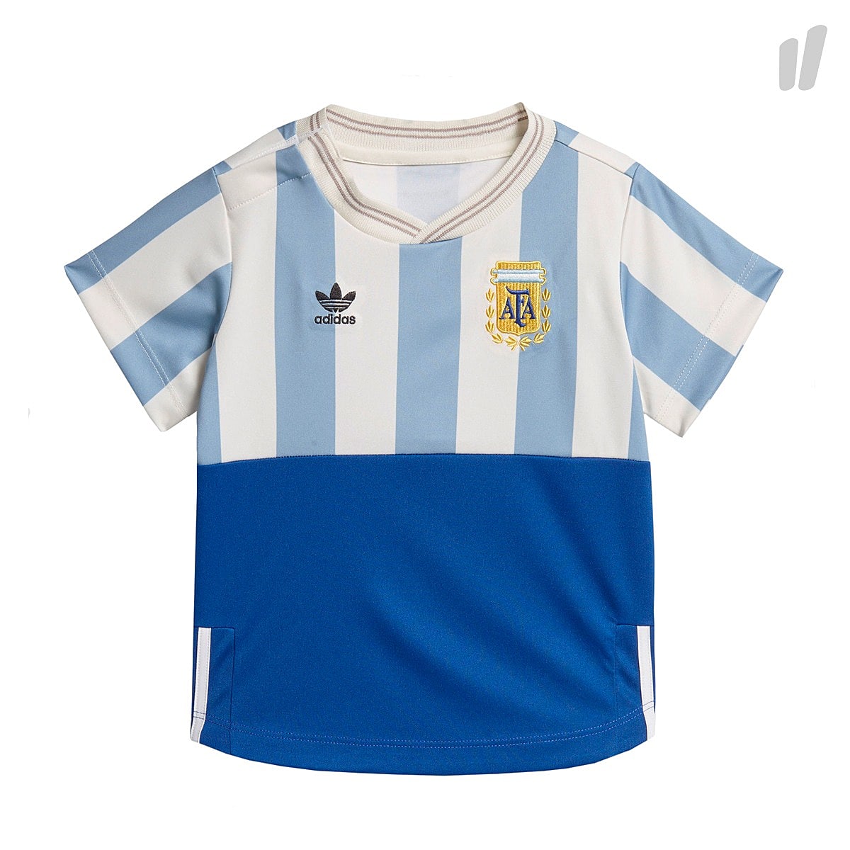 adidas I Football Tee Blue / Bleached White T-Shirts CD8035 | Overkill