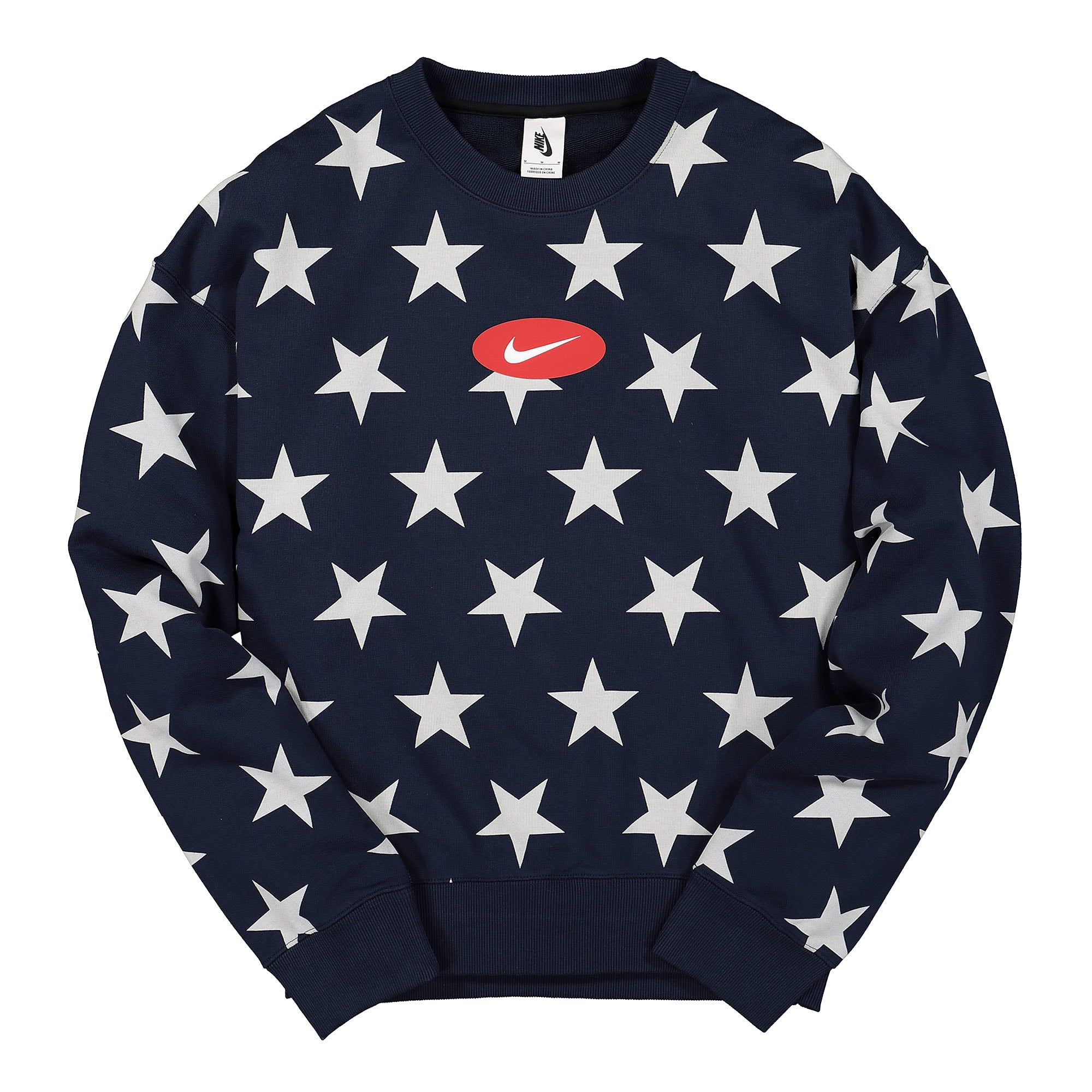 Nike NRG Crew FLC Star Obsidian Sweatshirts CD8401 451 | Overkill