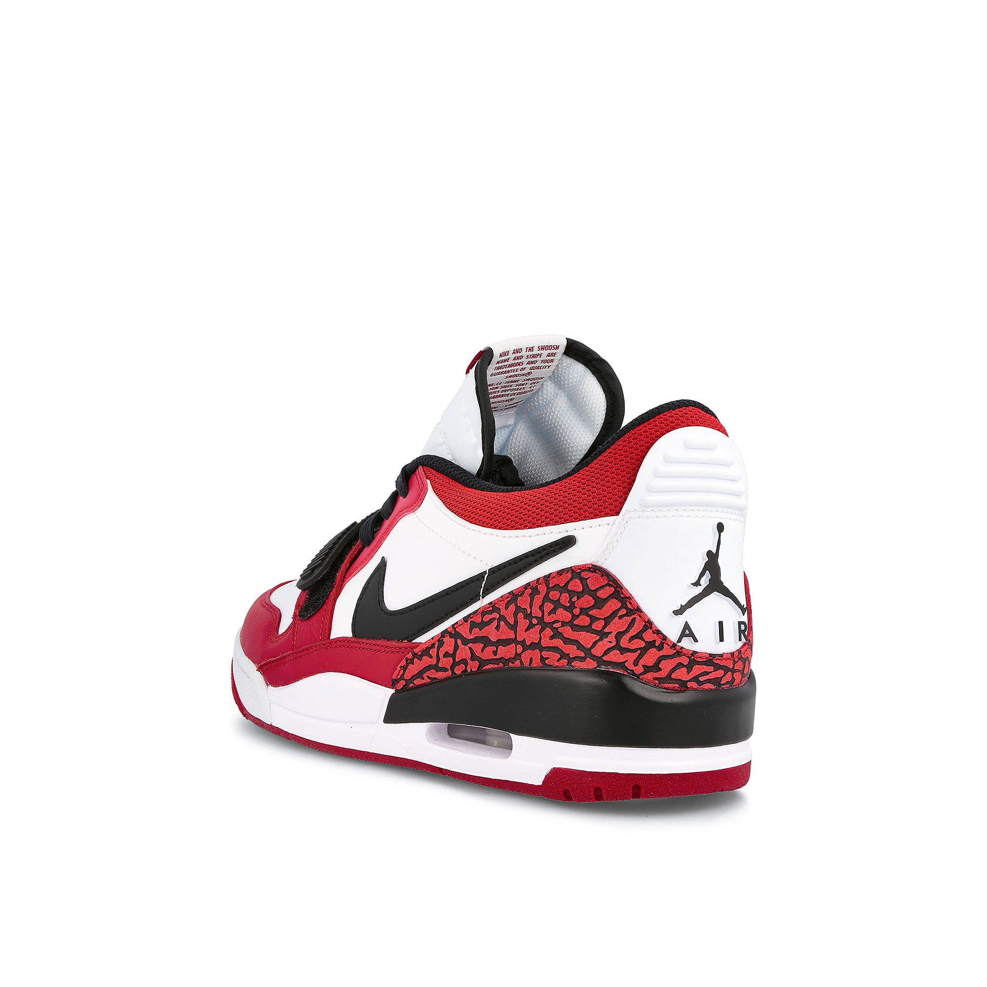 Jordan Air Jordan Legacy 312 Low GS White / Black - Gym Red Sneakers  Material | Overkill